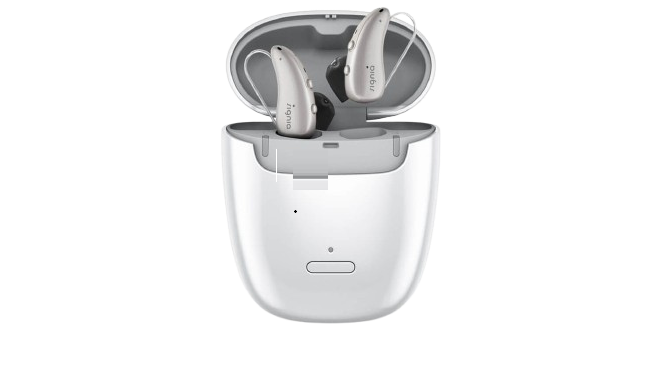 سمعک Signia Pure Charge&Go به همراه شارژر